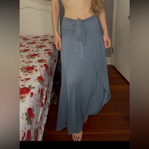 Blue turquoise skirt